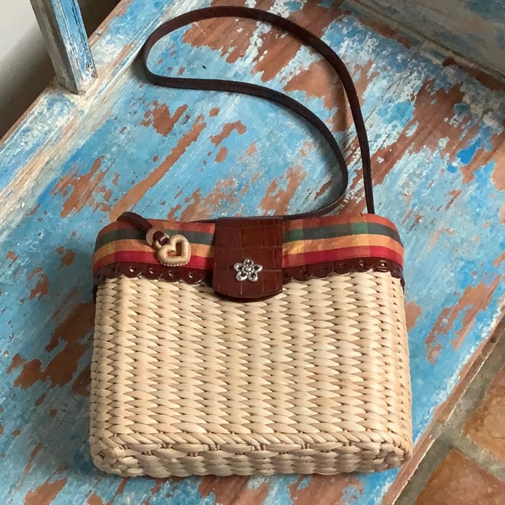 😍Brighton Straw Shoulder Bag😍